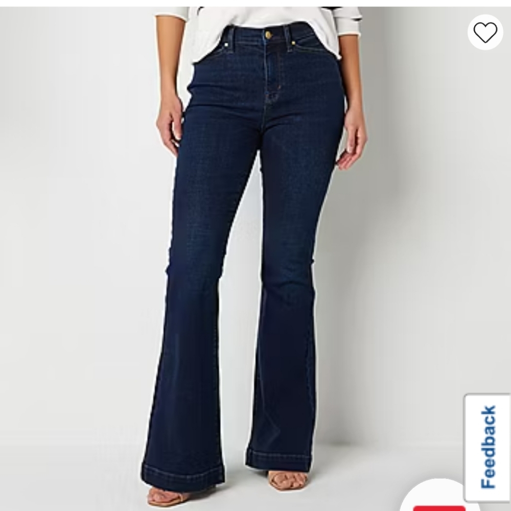 A.n.a. high rise flare size 14